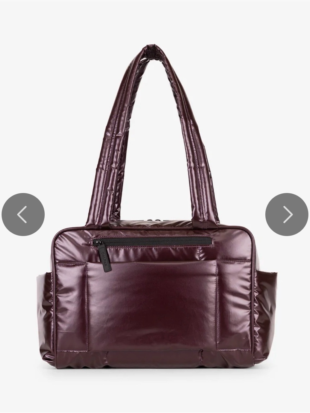 Calpak Burgundy Travel Tote Bag - Picture 3 of 5